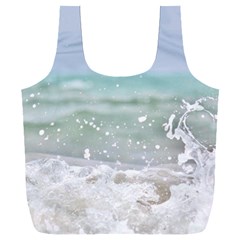 Ocean Heart Full Print Recycle Bag (xxxl) by TheLazyPineapple