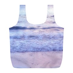 Pink Ocean Dreams Full Print Recycle Bag (l) by TheLazyPineapple