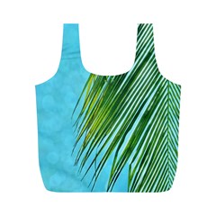 Tropical Palm Full Print Recycle Bag (m) by TheLazyPineapple