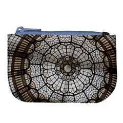 Pattern Abstract Structure Art Large Coin Purse by Nexatart