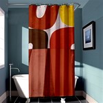 Sophie Taeuber Arp, Composition à Motifs D arceaux Ou Composition Horizontale Verticale Shower Curtain 36  x 72  (Stall)  Curtain(36 X72 ) - 33.26 x66.24  Curtain(36 X72 )