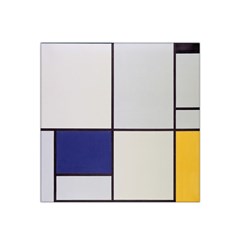 Tableau I, By Piet Mondriaan Satin Bandana Scarf by Sobalvarro