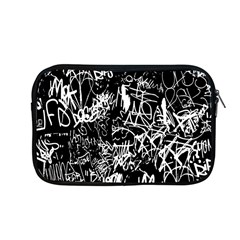 Graffiti Abstract Collage Print Pattern Apple Macbook Pro 13  Zipper Case by dflcprintsclothing