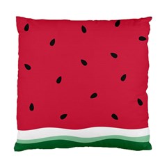 Minimalist Summer Watermelon Wallpaper Standard Cushion Case (one Side) by Nexatart