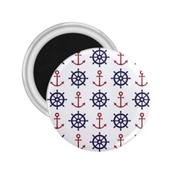 Nautical Seamless Pattern 2 25  Magnets by Vaneshart