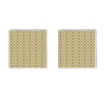 Digital Flowers Cufflinks (Square) Front(Pair)