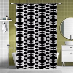 Geometric Shower Curtain 48  X 72  (small)  by Sparkle