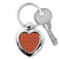 Hawaii Ghost Red Key Chain (heart) by snowwhitegirl