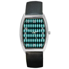 Mandala Pattern Barrel Style Metal Watch by Sparkle