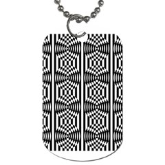 Mandala Pattern Dog Tag (one Side) by Sparkle