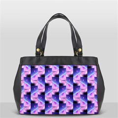 Digital Waves Oversize Office Handbag (2 Sides) by Sparkle