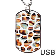 Gems Dog Tag Usb Flash (one Side) by Sparkle