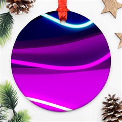 Neon Wonder  Ornament (round) by essentialimage