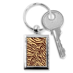 Zebra 2 Key Chain (rectangle) by dressshop