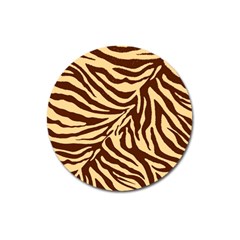 Zebra 2 Magnet 3  (round) by dressshop