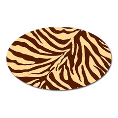 Zebra 2 Oval Magnet by dressshop