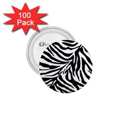 Zebra 1 1 75  Buttons (100 Pack)  by dressshop