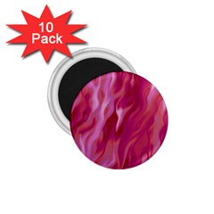 Lesbian Pride Abstract Smokey Shapes 1 75  Magnets (10 Pack)  by VernenInk