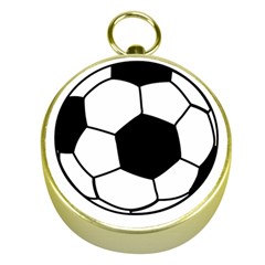 Soccer Lovers Gift Gold Compasses by ChezDeesTees