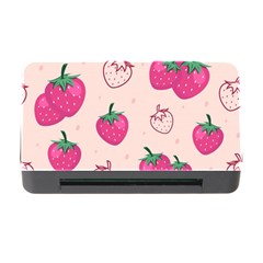 Seamless Strawberry Fruit Pattern Background Memory Card Reader With Cf by Vaneshart