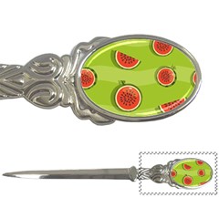 Seamless Background With Watermelon Slices Letter Opener by BangZart