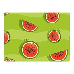 Seamless Background With Watermelon Slices Double Sided Flano Blanket (mini)  by BangZart