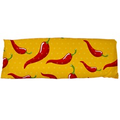 Chili Vegetable Pattern Background Body Pillow Case Dakimakura (two Sides) by BangZart