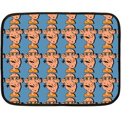 Village Dude - Hillbilly And Redneck - Trailer Park Boys Double Sided Fleece Blanket (mini)  by DinzDas