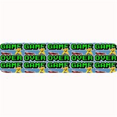 Game Over Karate And Gaming - Pixel Martial Arts Large Bar Mats by DinzDas