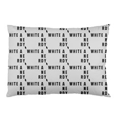 White And Nerdy - Computer Nerds And Geeks Pillow Case (two Sides) by DinzDas