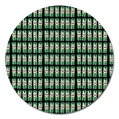 Beverage Cans - Beer Lemonade Drink Magnet 5  (round) by DinzDas