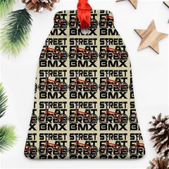 Bmx And Street Style - Urban Cycling Culture Ornament (bell) by DinzDas