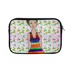 Tan Swimmer Flowerwall Apple Ipad Mini Zipper Cases by snowwhitegirl