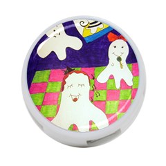 Circus Ghosts Sing 4-port Usb Hub (one Side) by snowwhitegirl