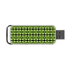 Digital Pattern Portable Usb Flash (two Sides) by Sparkle