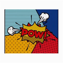 Pow Word Pop Art Style Expression Vector Small Glasses Cloth by Amaryn4rt