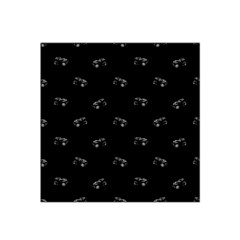 Vintage Car Motif Print Pattern Satin Bandana Scarf by dflcprintsclothing