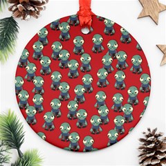 Zombie Virus Ornament (round) by helendesigns