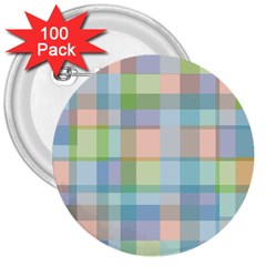 Zappwaits P1 3  Buttons (100 Pack)  by zappwaits