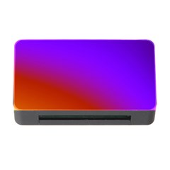 Violet Orange Memory Card Reader With Cf by Sparkle