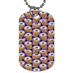 Eyes Cups Dog Tag (two Sides) by Sparkle