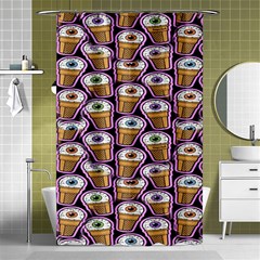 Eyes Cups Shower Curtain 48  X 72  (small)  by Sparkle