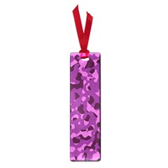 Dark Purple Camouflage Pattern Small Book Marks by SpinnyChairDesigns