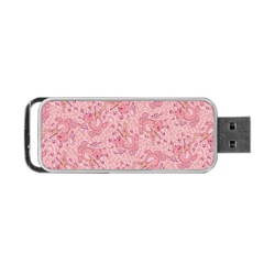 Cat With Violin Pattern Portable Usb Flash (two Sides) by sifis