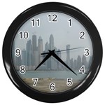 P1020022 Wall Clock (Black) Front