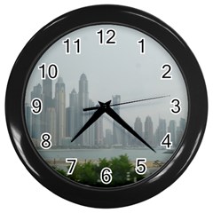 P1020023 Wall Clock (black) by 45678