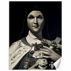 Evil Nun Dark Portrait Canvas 18  X 24  by dflcprintsclothing