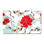 Floral pattern  Magnet (Rectangular) Front