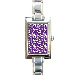 Halloween  Rectangle Italian Charm Watch by Sobalvarro