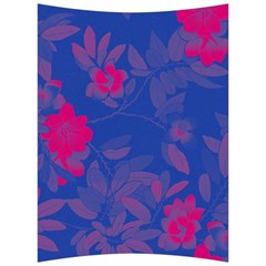 Bi Floral-pattern-background-1308 Back Support Cushion by VernenInk